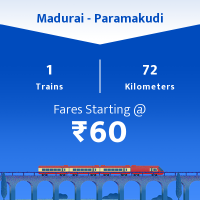 Madurai To Paramakudi Trains